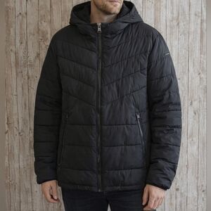 Men's Calvin Klein Black Puffer Jacket Size L